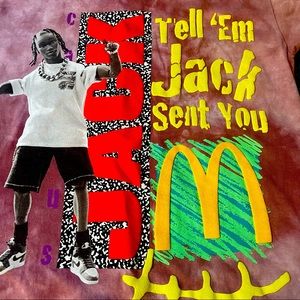 Cactus Jack Mc Donald’s Colab T shirt M